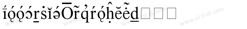 Accent Graphic W05字体转换